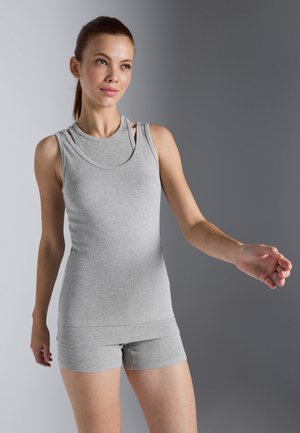 Top - mottled light grey