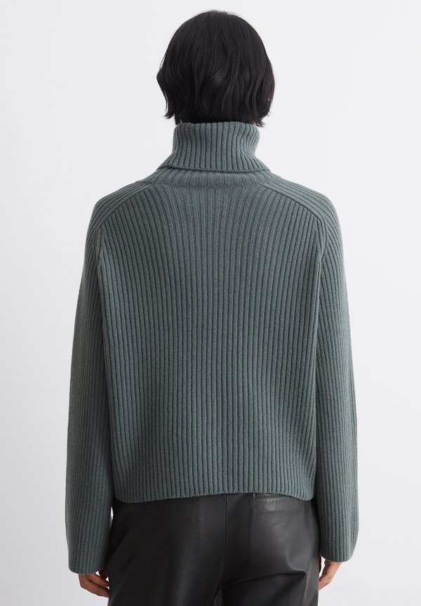 TURTLE NECK - Jumper - deep emerald3