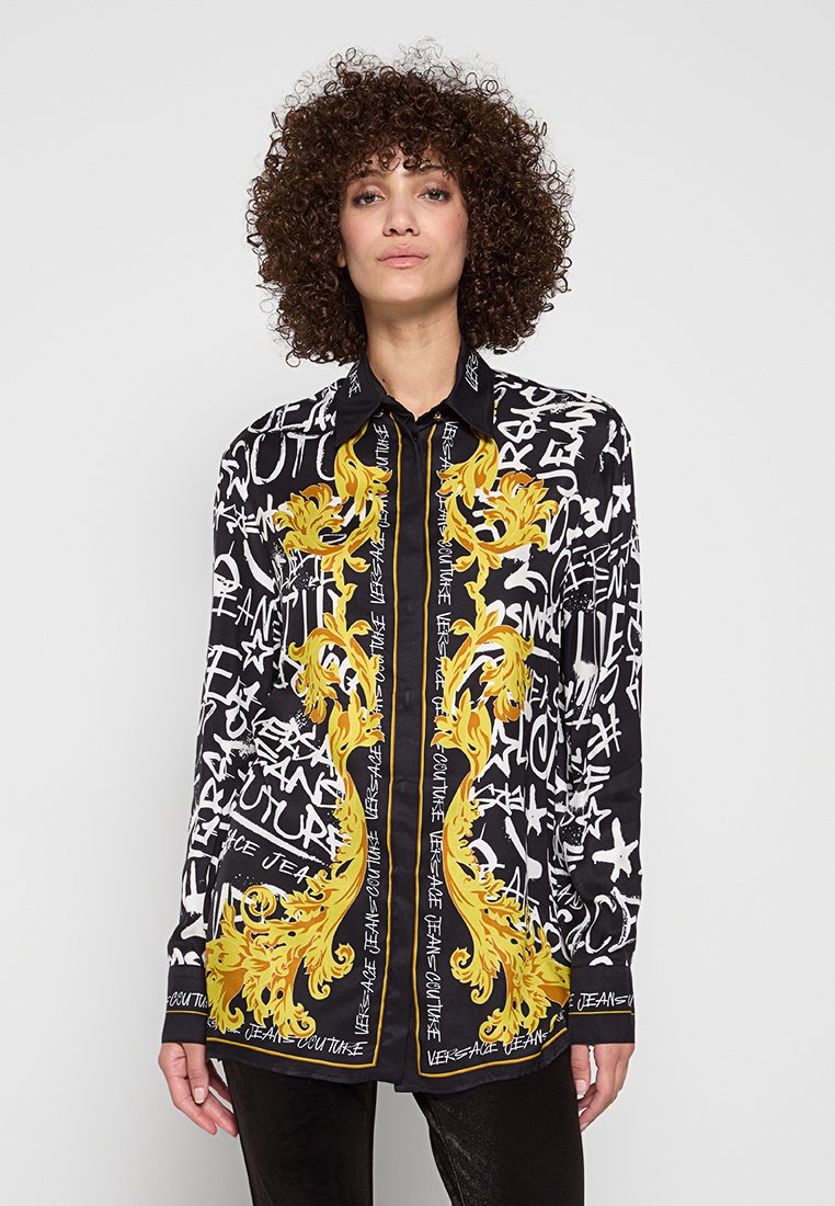 Versace Jeans Couture Overhemdblouse zwart