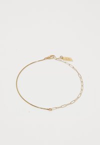DEUX LINK CHAIN BRACELET - Zapestnica - yellow gold-coloured