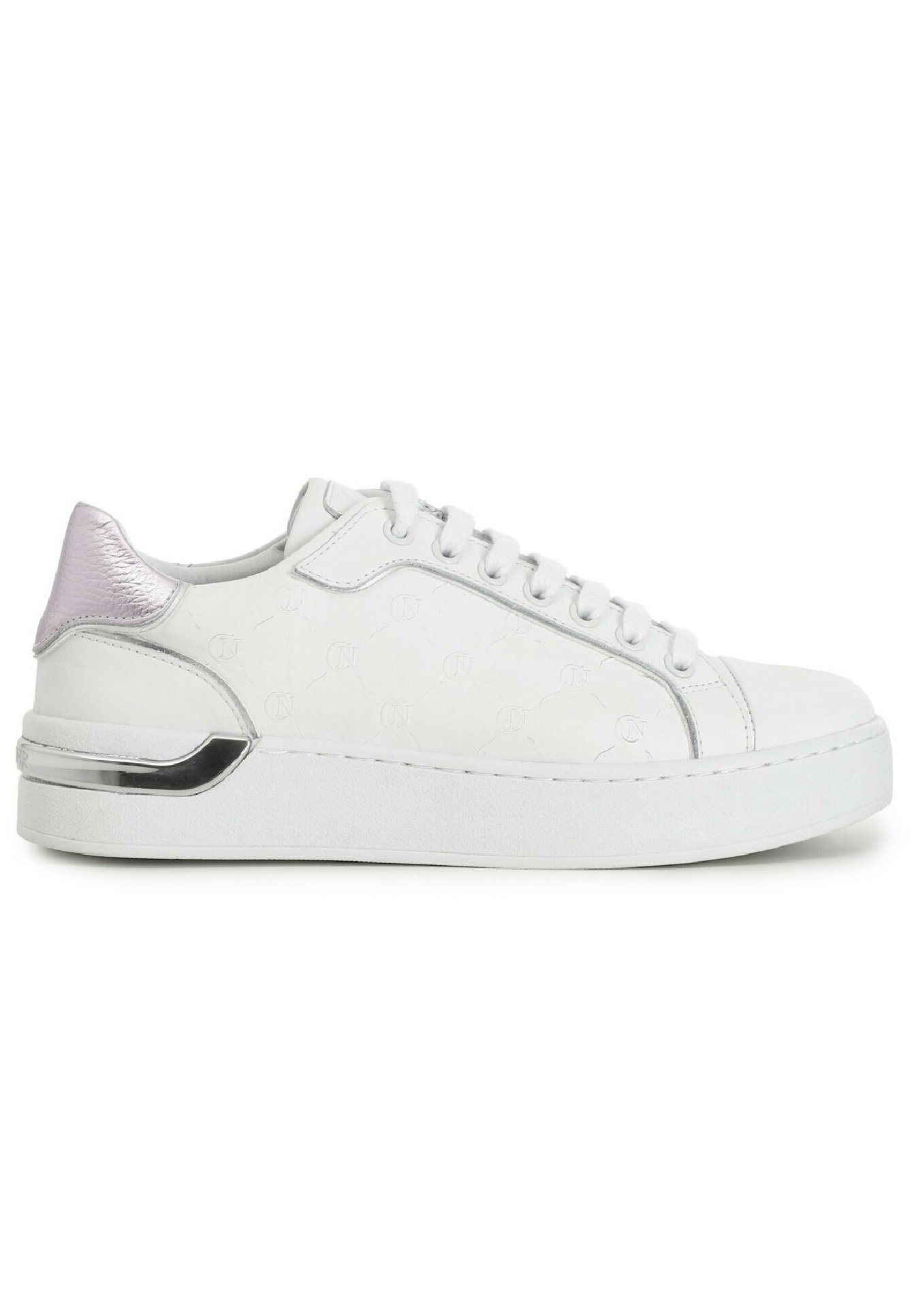 Cafè Noir GDB174277390 Antracite 39 Sneakers in Pelle Laminata E Pizzo