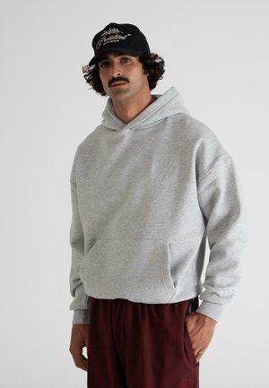 Kapuzenpullover - grey melange