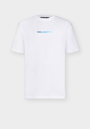 KARL LAGERFELD, - T-shirt z nadrukiem