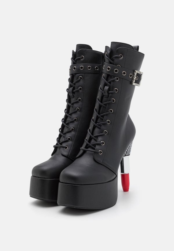 THRILL ME LIPSTICK - Lace-up ankle boots2