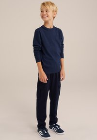 WE Fashion Pulover - blue