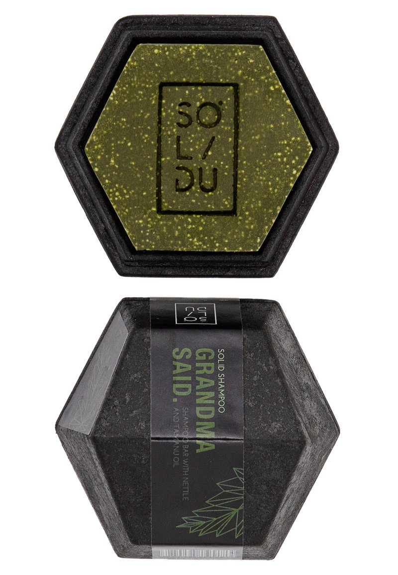 Solidu Solidu GRANDMA SAID DRY HAIR SOLID SHAMPOO - Shampoo - dark green