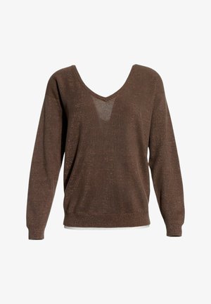 Brunello Cucinelli, JUMPER BROWN - Pullover - brown