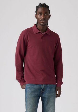 Levi's®, LEVIS LS ORIGINAL POLO BRIGHT WHITE PIQU - Polo - bright white - purples -