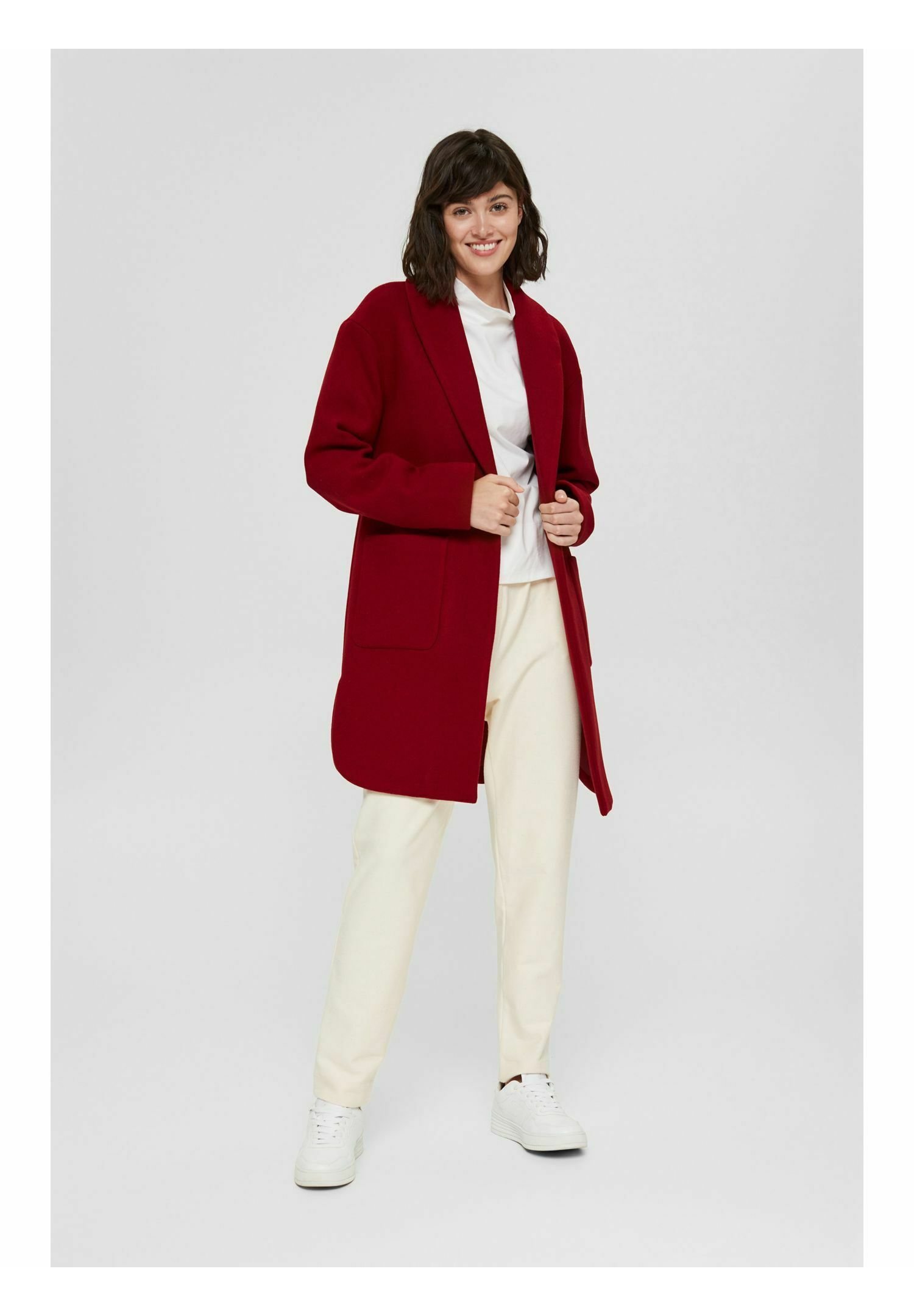 esprit red coat