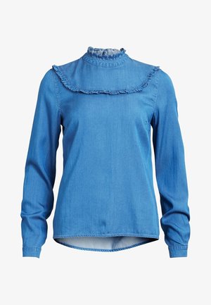 VILA, Blouse - dark blue