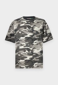 GO PRINTED BAKER LOGO - Print T-shirt - gray