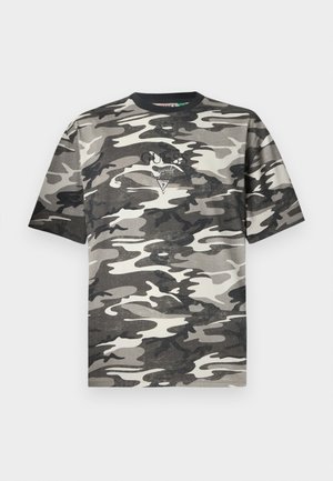 GO PRINTED BAKER LOGO TEE - Print T-shirt - gray