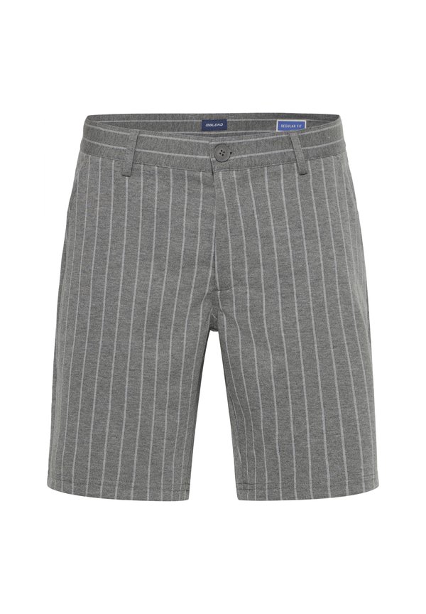 BHAMUR REGULAR FIT - Shorts - pewter mix3