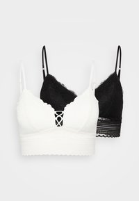 2 PACK - Topp - black/white