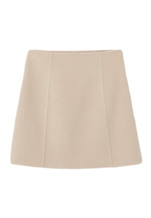 Claudie Pierlot SOLIM - Minijupe - beige