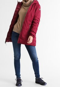 Icepeak Vinterfrakke - dark red