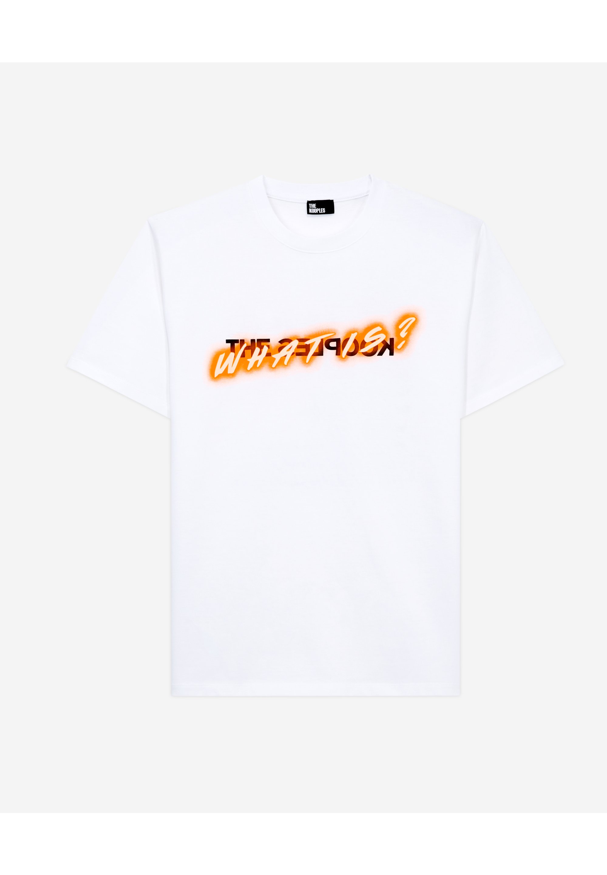 The Kooples T-shirt imprimé white/blanc