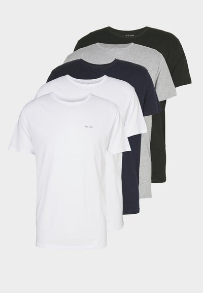 Paul Smith 5 PACK - Maglia del pigiama - white/mottled grey/black