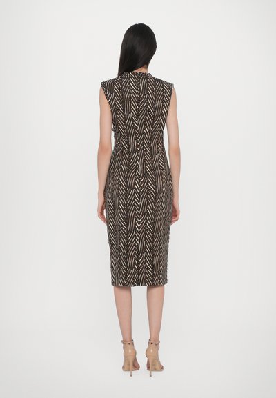 Diane von Furstenberg DARRIUS DRESS - Žerzejové šaty - black