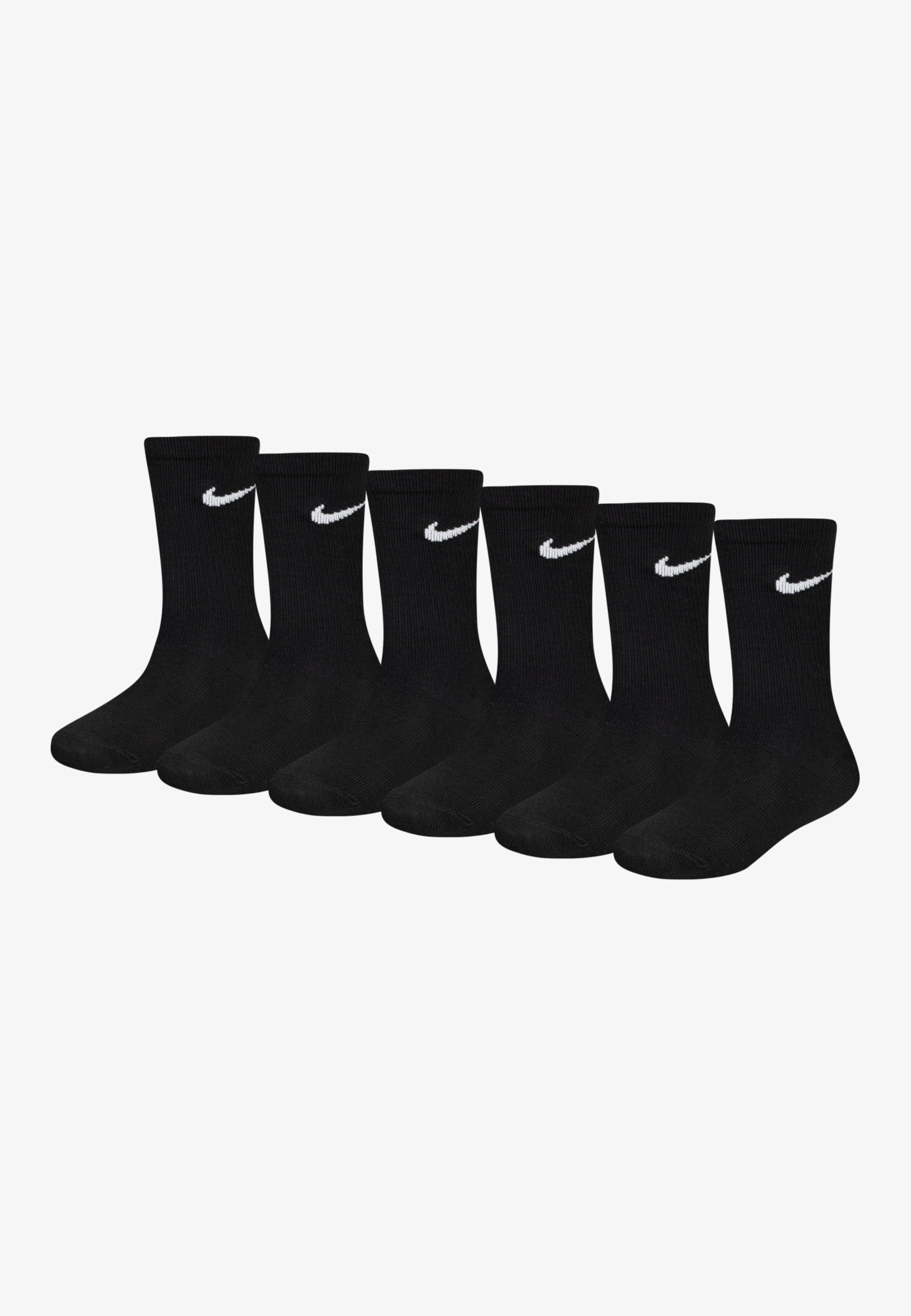nike socks black 6 pack