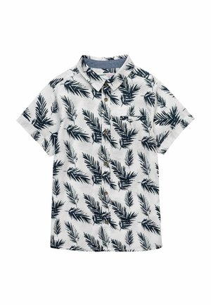 PRINTED SHORT SLEEVE - Skjorter - white blue
