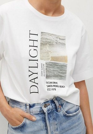 T-shirts print - white