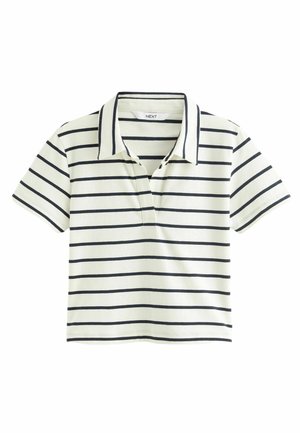 REGULAR FIT - Polokošeľa - neutral and navy stripe