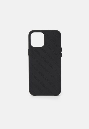 PUNCHED LOGO 12 PRO MAX - Phone case - black