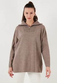 Pulover - light brown