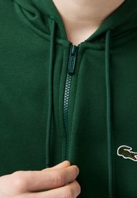 Lacoste Sweater met rits - green