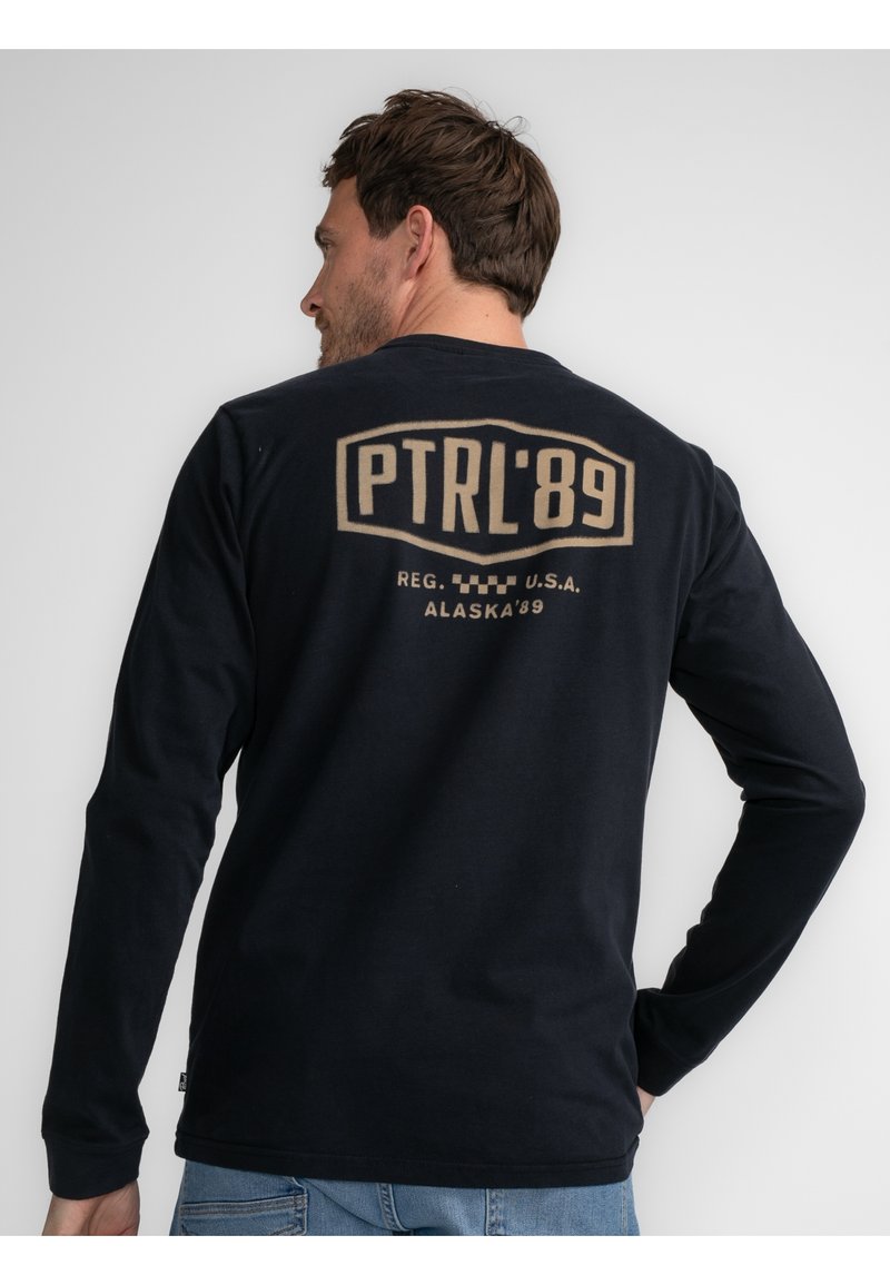 Petrol Industries - Long sleeved top - dark black, Enlarge
