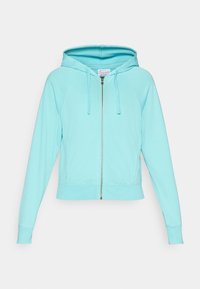 MINERAL DYE FULL ZIP HOODIE - Sweatjakke - blue