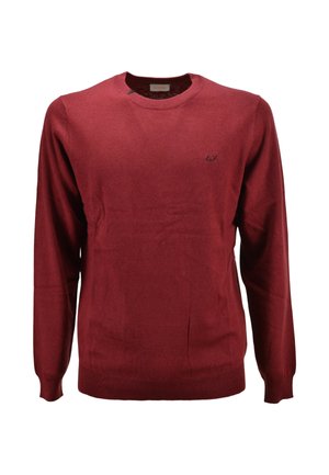 Sun68, SWEATER BASIC - Maglione - bordeaux