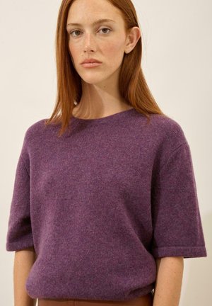 CARLA CREW NECK - T-shirt basique - heather violet