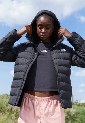 W ACONCAGUA 3 HOODIE - Páperová bunda - black