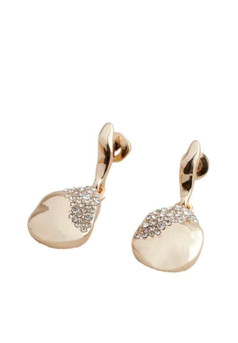 Next NEXT - Auskarai - gold tone