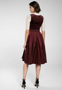 Spieth & Wensky ENRIETTA - Dirndl - dunkelrot