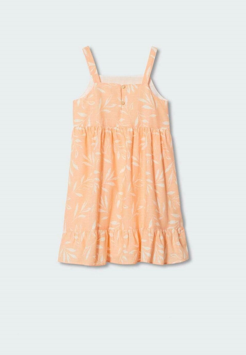 Kinder Freizeitkleider | Mango Kids Freizeitkleid koraalrood/koralle - KO02072 Kinder Freizeitkleider | Mango Kids Freizeitkleid koraalrood/koralle - KO02072