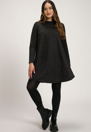 A-LINIE LANGARM - Vapaa-ajan mekko - charcoal grey