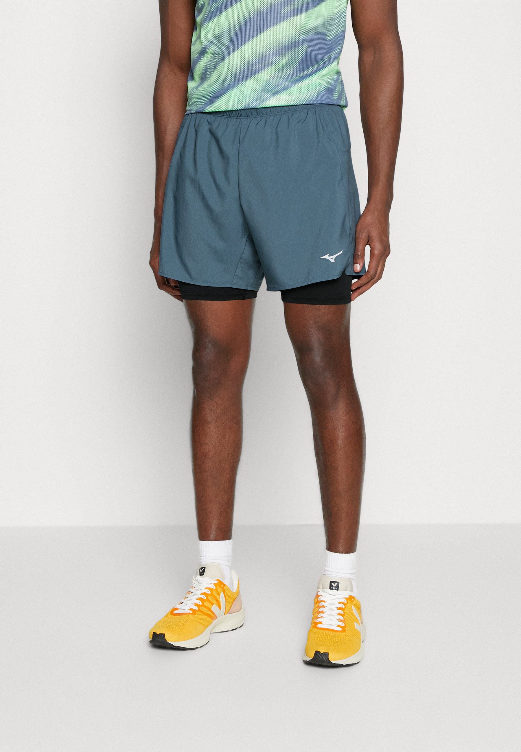 Mizuno CORE - corto de deporte - china blue/azul - Zalando.es