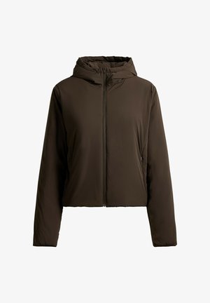 OYSHO, FELLEX® VOLCANIC BOXY TECHNICAL PADDED JACKET - Veste de running - brown