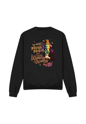 Cotton Soul, WILLY WONKA AND THE CHOCOLATE FACTORY/MUSIC MAKERS - Sweatshirt - black