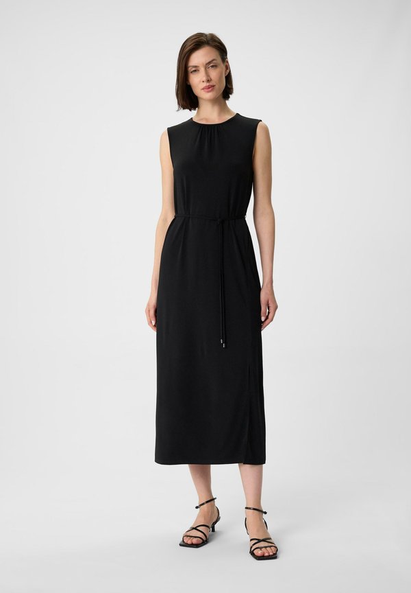 MIDI - Freizeitkleid - schwarz