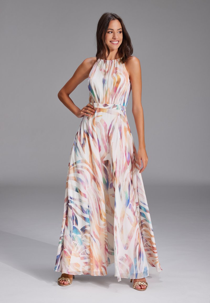 Swing MAXI - Maxikleid - ivory multi