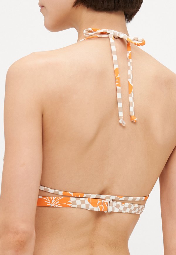 MINI HULA STRAPPY WRAP - Bikini top - warm taupe3