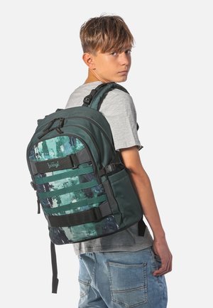 SET - School bag - grün