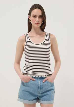 OVS, Top - white brown