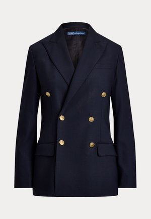 Polo Ralph Lauren, DOUBLE-BREASTED STRETCH WOOL BLAZER - Blazer - navy