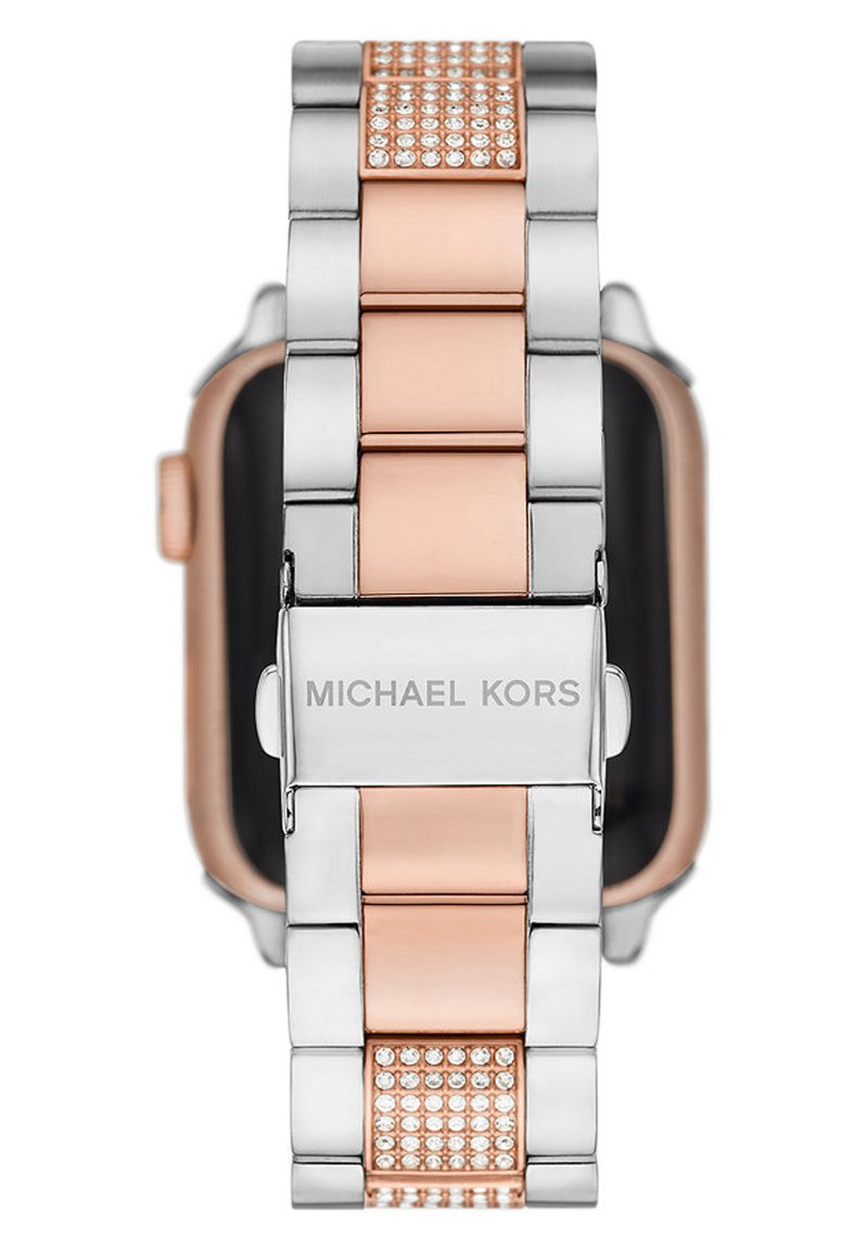 Michael Kors APPLE STRAP - Watch accessory - silver/rose/pink 