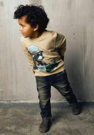 Name it, SWEATSHIRT REGULAR FIT - Sweatshirt - sesame